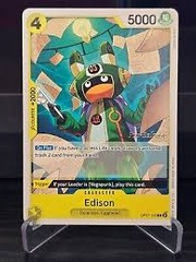 Edison - OP07-100 - C - (500 Years in the Future Pre-release Promo)